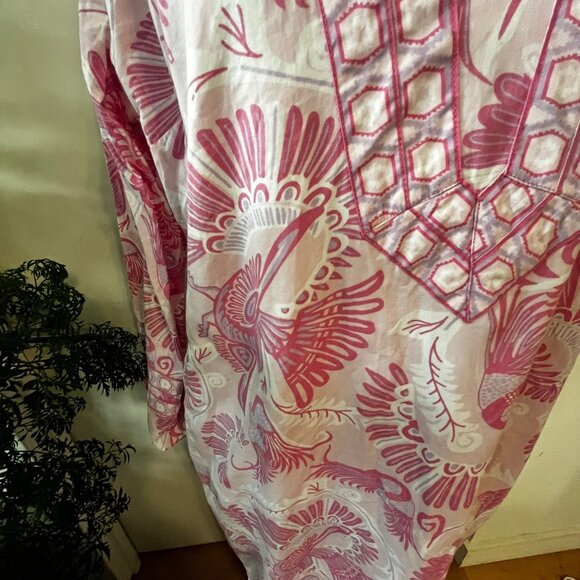 Sail to Sable x CK Bradley Caftan Tunic Dress Size Large - Picture 5 of 9